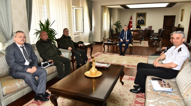 Albay Durgut’tan Vali Işık’a Ziyaret