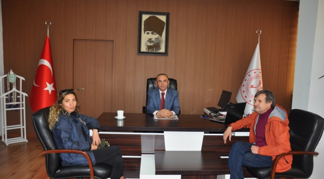 Ertekin’e hayırlı olsun ziyareti