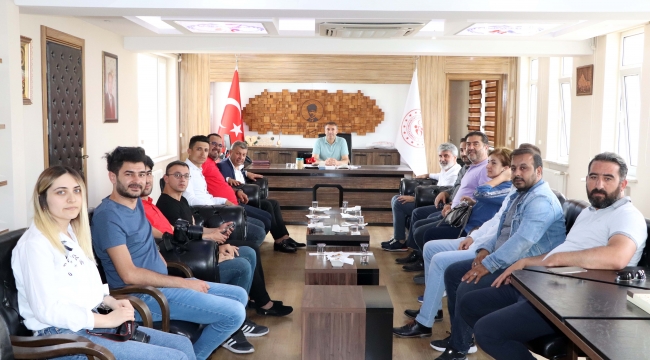 Gençlik ve Spor İl Müdürlüğüne ziyaret