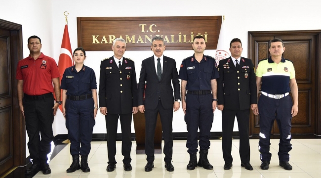 Jandarma Teşkilatından Vali Akkoyun’a ziyaret