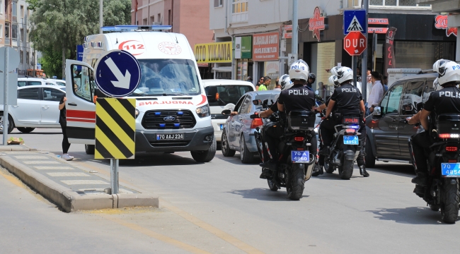 Karaman'daki  kazada 2 kişi yaralandı