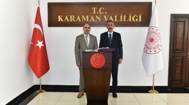 Konya Valisi Özkan&#039;dan ziyaret
