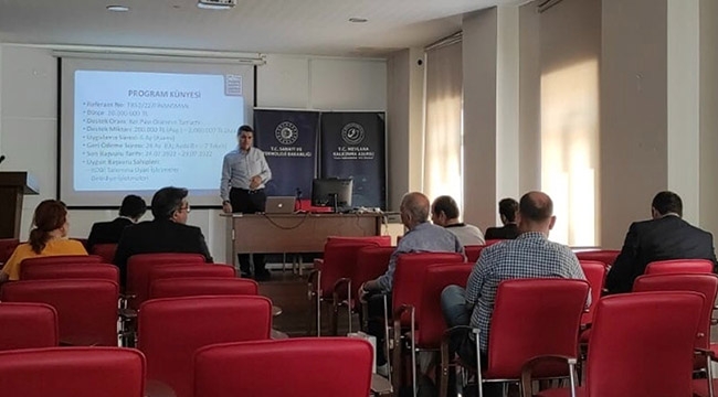 Proje yazma eğitimi düzenlendi