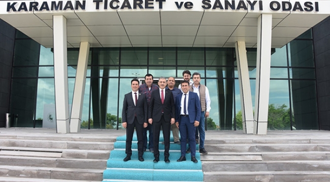 Vali Akkoyun’dan KTSO’ya ziyaret