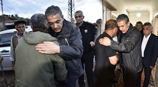 Vali Akkoyun’dan taziye ziyaretleri