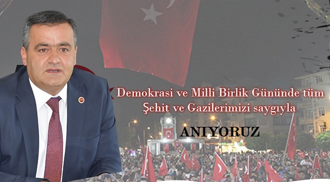 Çayır: &quot;Fetö&#039;yü Lanetliyorum&quot;