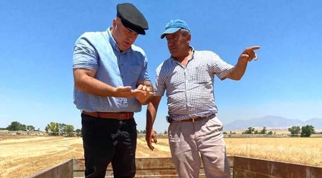 Karaman’da Nohut hasatı devam ediyor