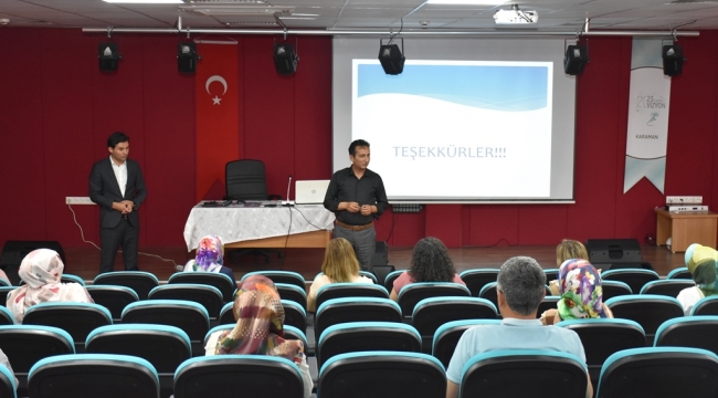 Özel eğitimde farkındalık oluşturulan eğitim verildi 