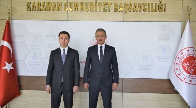 Vali Akkoyun’dan Akdoğan&#039;a ziyaret