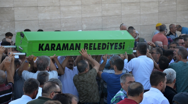 Baraj gölüne düşen sürücünün cenazesi defnedildi