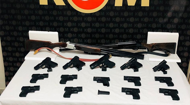 Karaman&#039;da silah kaçakçısı tutuklandı