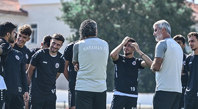 Karaman FK iznin ardından çalışmalara başladı!