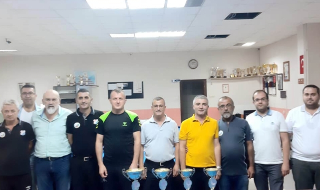 Bilardo'da dereceye giren sporcular belli oldu