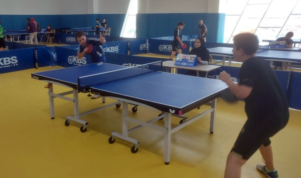 Masa Tenisi turnuvası tamamlandı