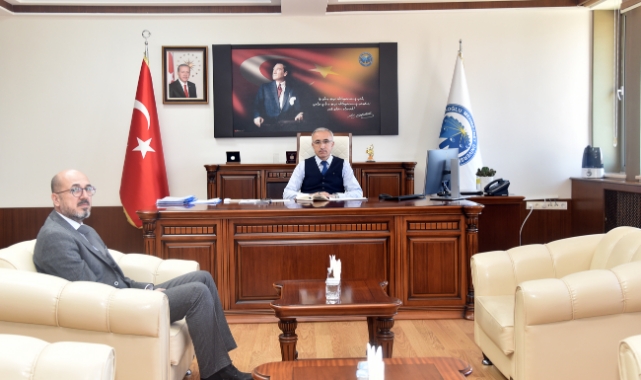 Baro Başkanı Yılmaz'dan Rektör Karaman'a ziyaret