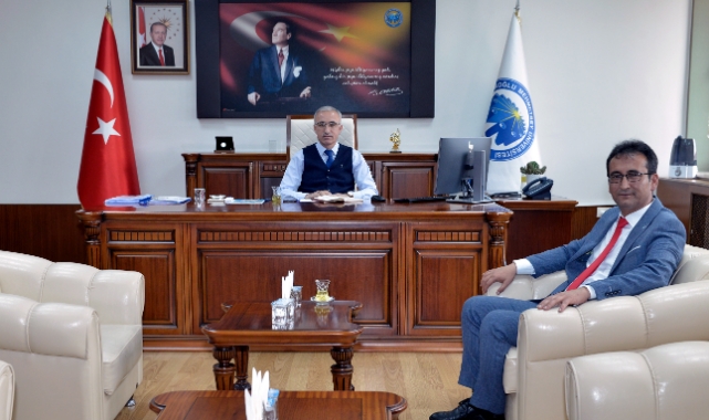 Çalışkan’dan Rektör Karaman’a ziyaret