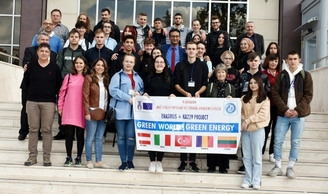 Gençler, yeşil bir dünya için kolları sıvadı