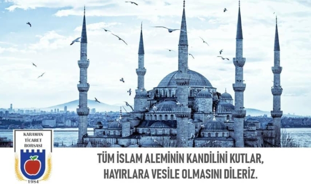 “Hemşerilerimizin Mevlid Kandil'ini tebrik ediyoruz” 