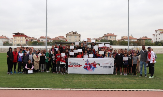 Karaman’da atletizm yarışmaları yapıldı