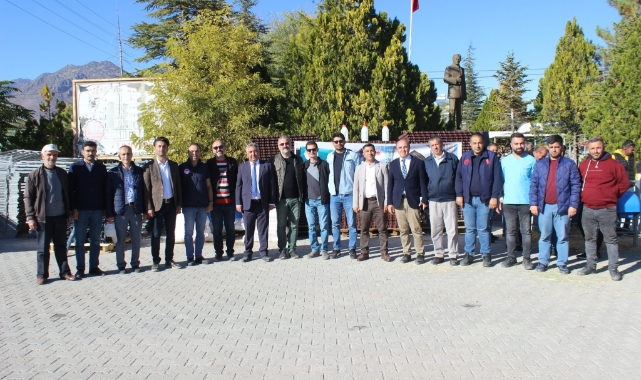 Kılbasan'da üreticiye destek