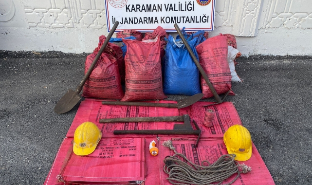 Kaçak kömürcüler yakalandı!