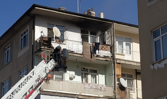 Karaman'da korkutan yangın!