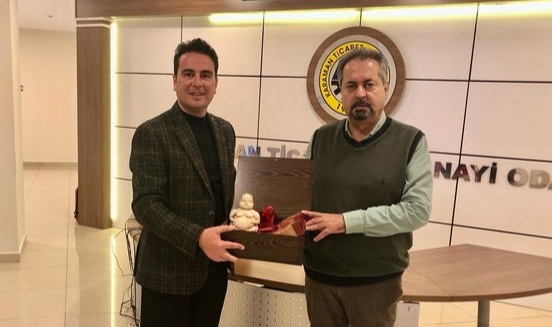 Rıza Duru’dan Başkan Alkan’a ziyaret