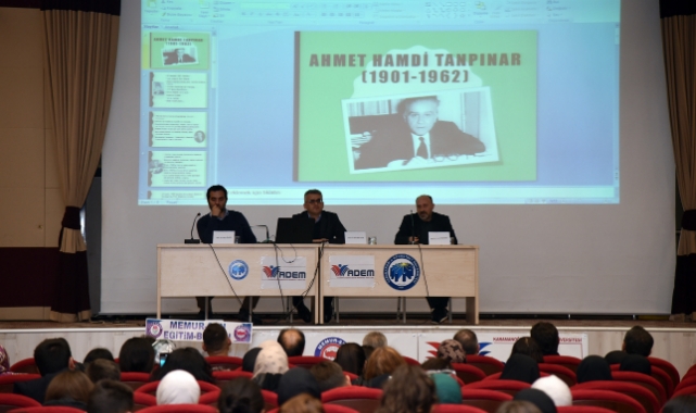 Ahmet Hamdi Tanpınar paneli düzenlendi