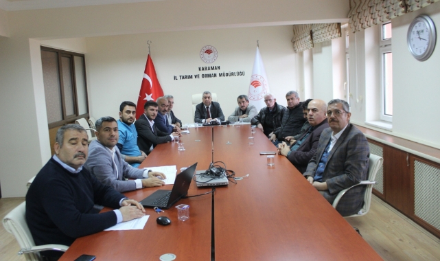 Karaman&#039;da desteklemeler masaya yatırıldı