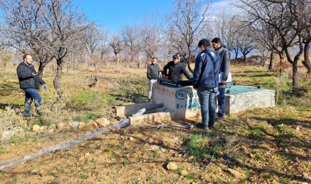 Kazancı Göleti hizmete açıldı