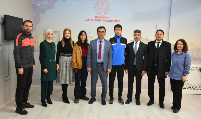 Öğrencilerden Çalışkan’a ziyaret