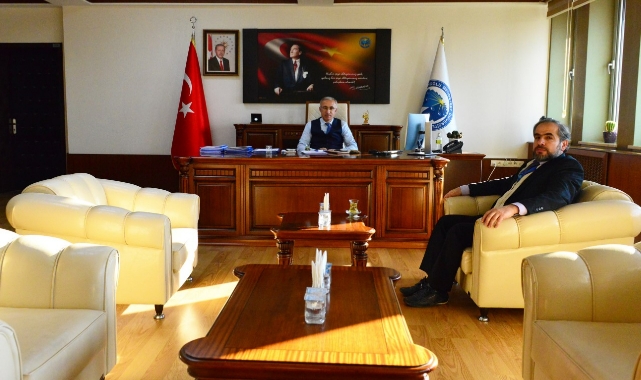 Tavşan&#039;dan Rektör Karaman’a ziyaret