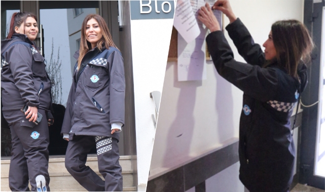 Kadının enerjisi sahada!