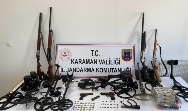 Karaman&#039;da 19 şüpheli yakalandı