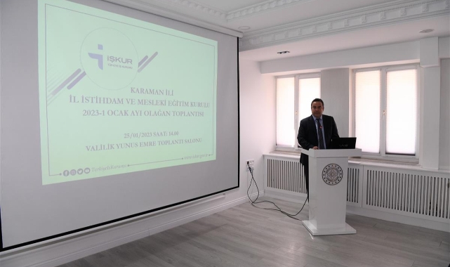 Karaman’da 4419 kişiye istihdam sağlandı