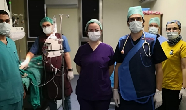 Minik kalbe büyük operasyon