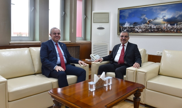 Rektör Gavgalı&#039;ya hayırlı olsun ziyaretleri