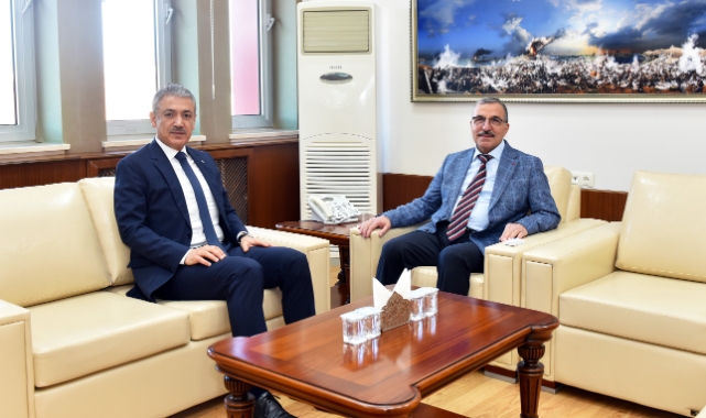 Vali Akkoyun’dan Rektör Gavgalı’ya ziyaret