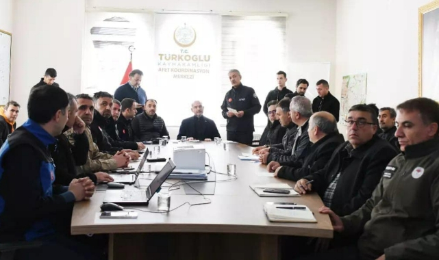 Bakan Soylu Vali Akkoyun'dan bilgi aldı