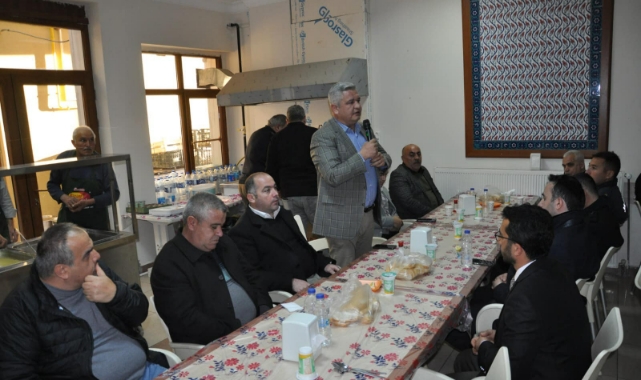 Depremde görev yapanlara teşekkür 