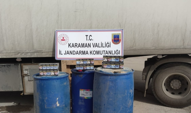 Jandarmadan kaçakçılık operasyonu