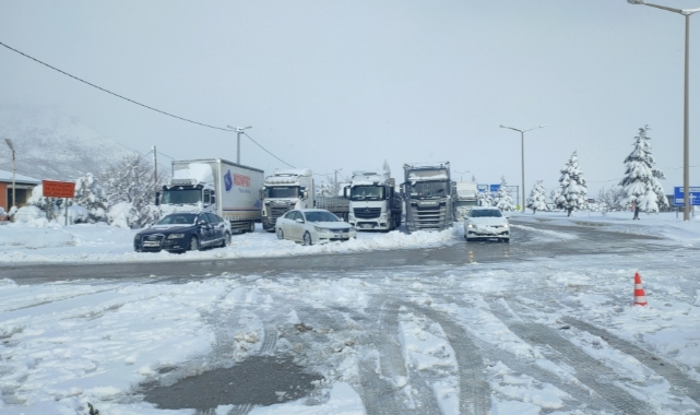 Karaman'da yollar kapalı!