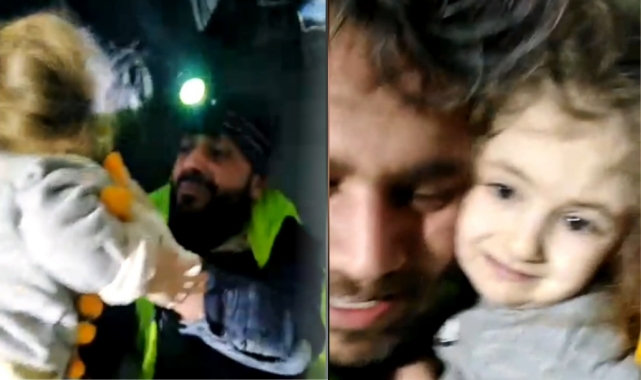 Karamanlı esnaf baba ile kızının kurtarılmasını sağladı