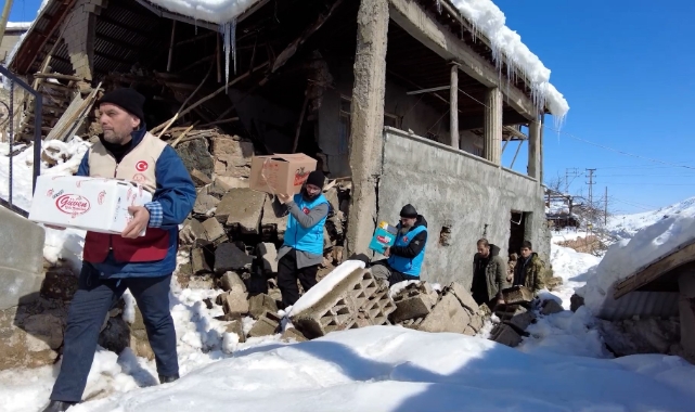&quot;En ücra köşeye dahi yardımlar ulaştırılıyor”