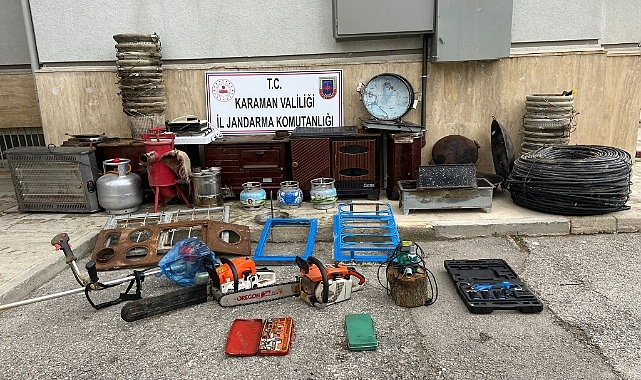 Jandarma hırsızlara göz açtırmıyor