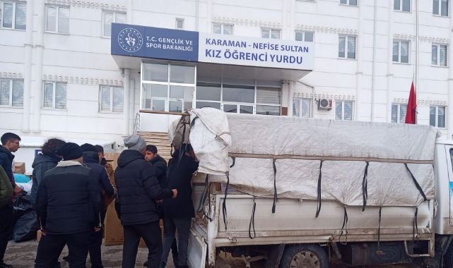 Karaman kucak açtı