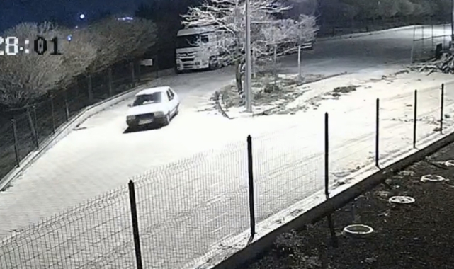 Akü hırsızı tutuklandı