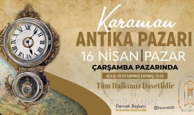 Antika Pazarı Karaman'da