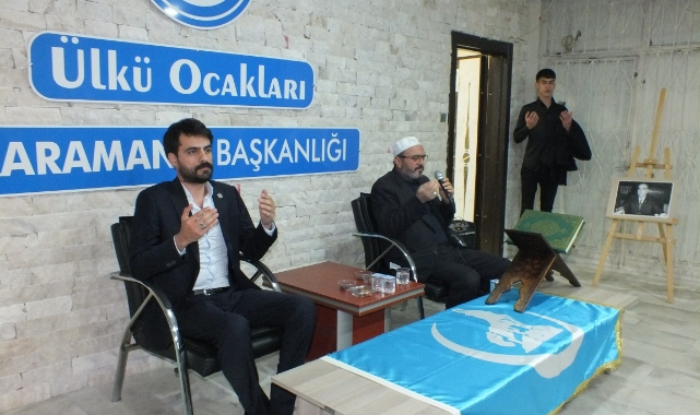 Başbuğ Karaman'da anıldı