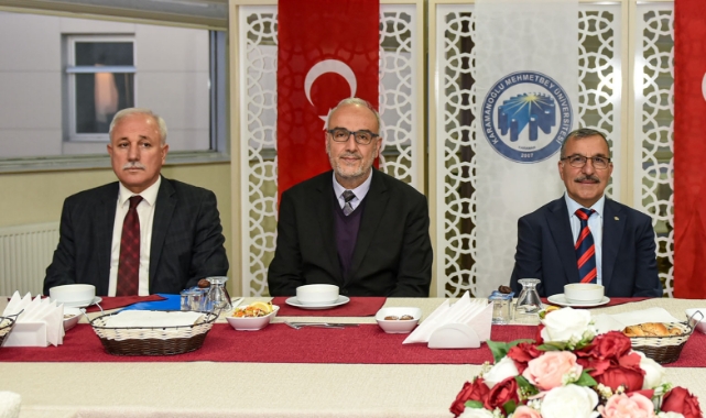 Basın Mensuplarıyla iftarda buluştu